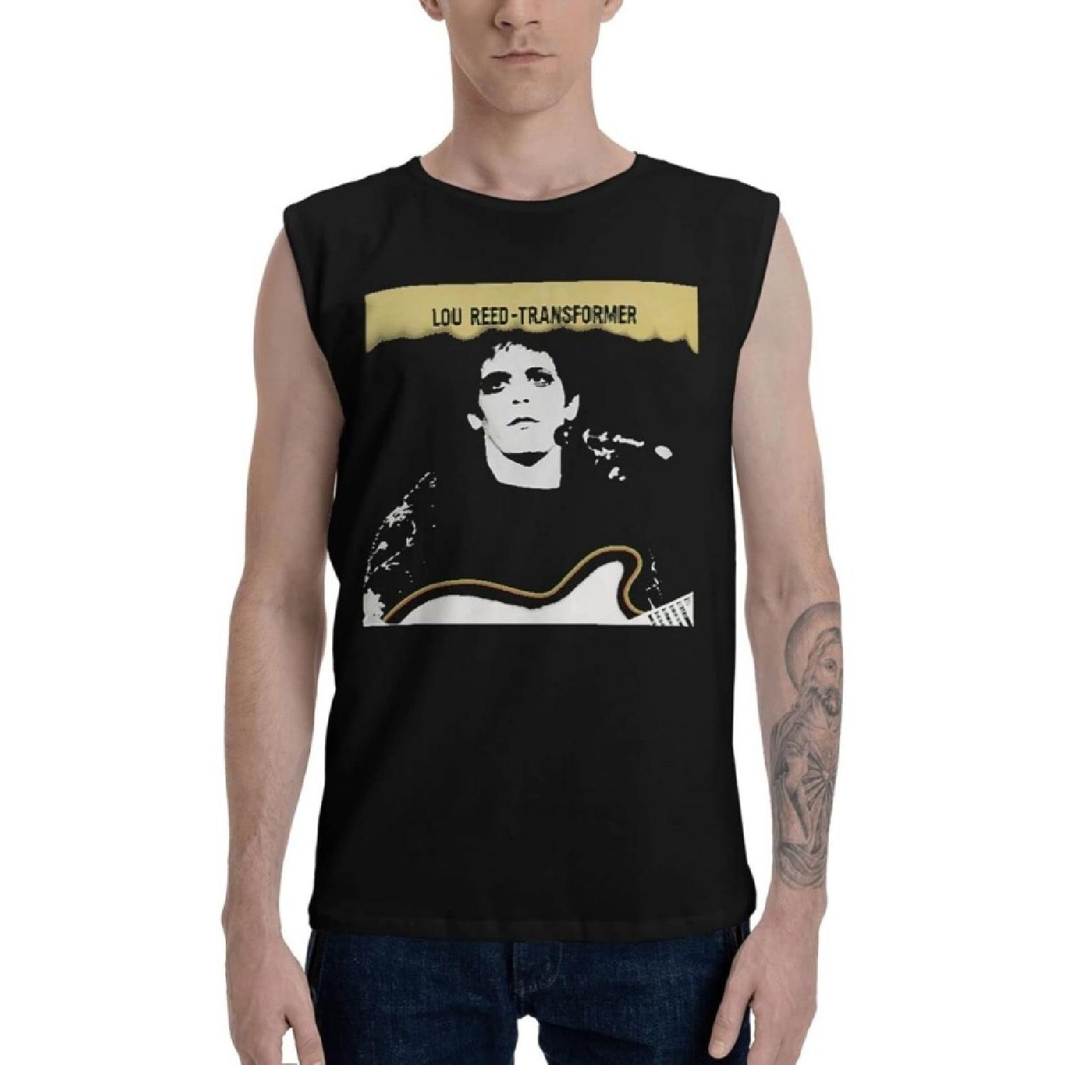 Танк-топ Lou Reed Transformer Жилет для тренировок для мальчиков Летние повседневные футболки без рукавов S
