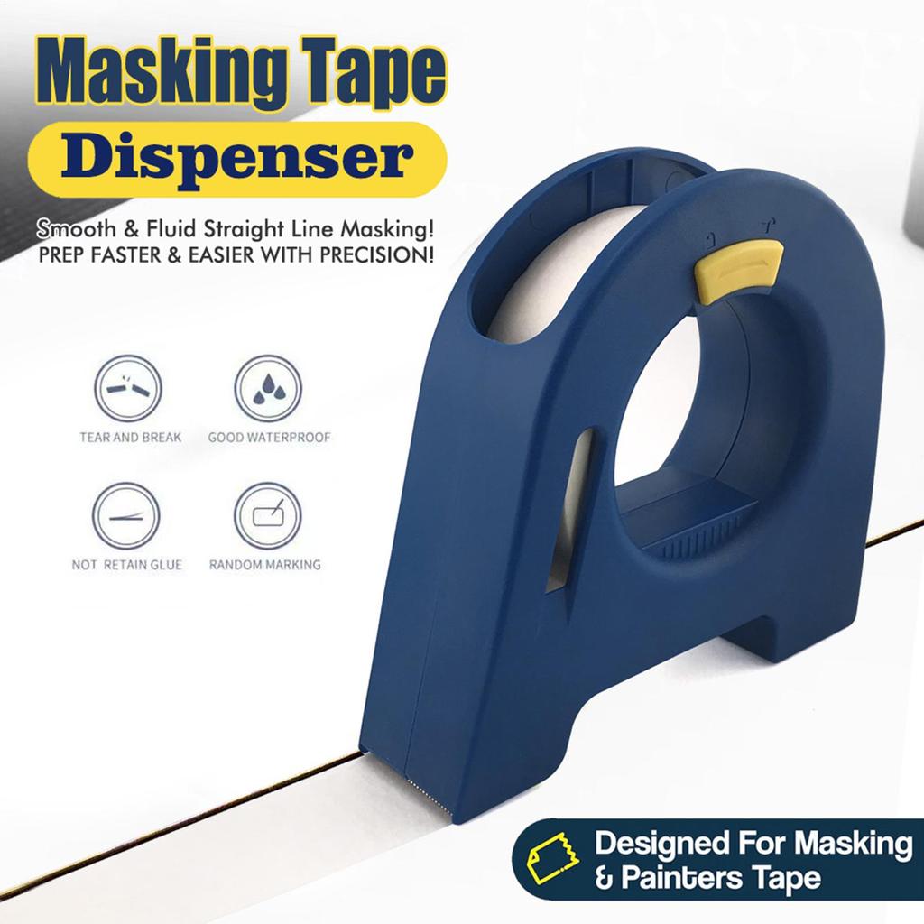 Tape Dispenser Heavy Duty Holder Desktop Tape Dispenser Holder for Renovation Repair Maintenance Classroom Wall Painting