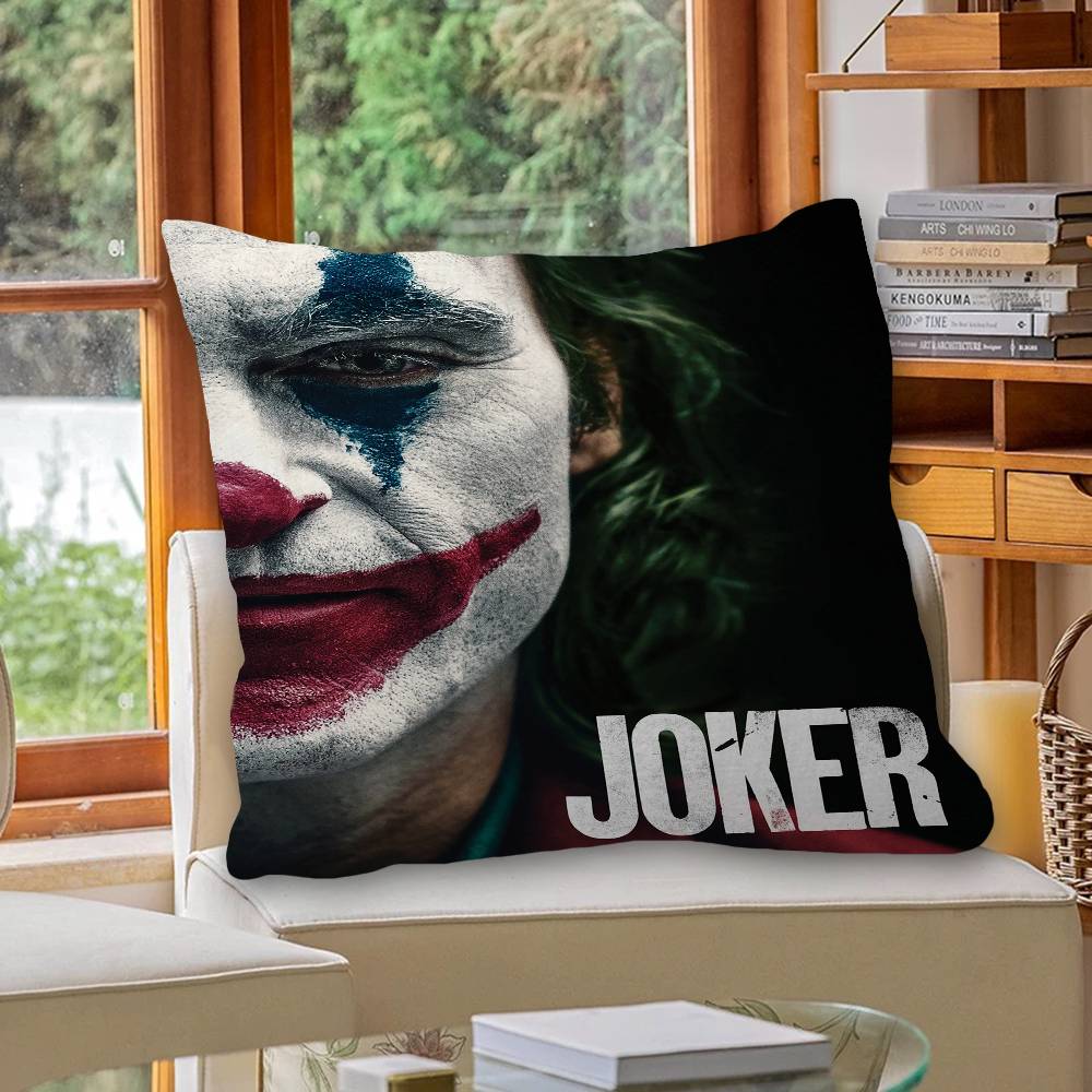 J-Joaquin P-Phoenix J-Joker Decorative Room Aesthetics Pillow Case Home Decor Bedroom Sofa Bed Couch Pillow Cover 45X45