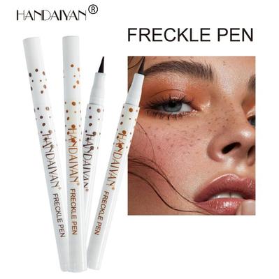 Wodoodporny naturalny punkt piegi długopis trwały punkt symulacyjny piegi długopis makijaż eyeliner łatwy do pokolorowania makijaż zdobiący