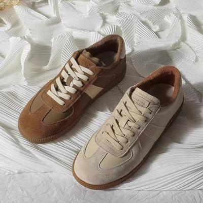 Version coréenne du commerce extérieur chaussures de planche populaires femmes printemps et automne 2025 nouvelles chaussures blanches panda à semelle épaisse polyvalentes