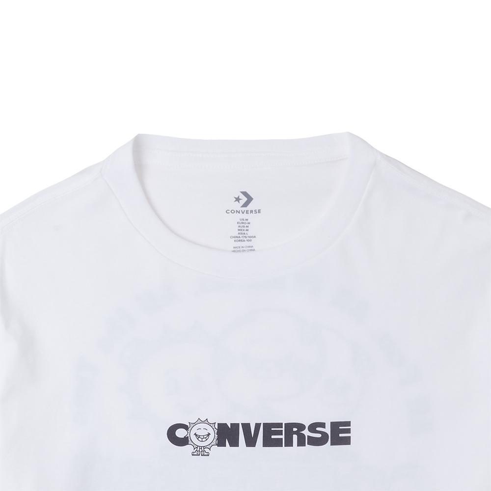 New Converse T Shirts Unisex White 10025277-A02