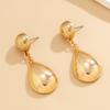 Elegant Water Droplet Pendant Earrings for Women Trendy Charms Large Drop Earrings Female Accessories 2026 Fashion Jewelry Girls