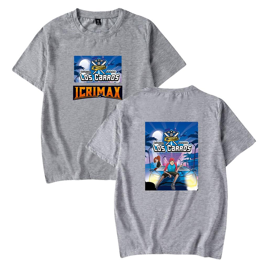 Icrimax Printing Women Men Tshirt Casual Breathable Tshirts Funny Loose Shirts Street Oversized T-Shirts Man