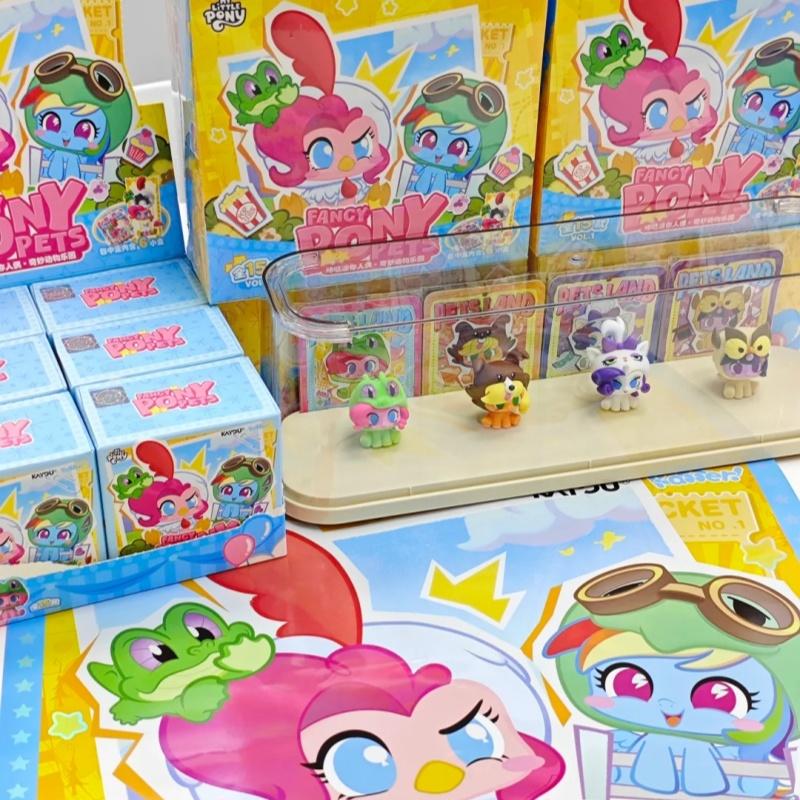 My Little Pony Blind Box Fancy Pony Pets Mystery Boxes Lovely Desk Decorations Action Figurine Cute Model Doll Birthday Toy Gift