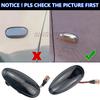2PCS LED Dynamic Side Marker Lights Arrow Turn Signal Lamps For Mitsubishi Pajero Sport K9 Galant Outlander Lancer Freeca I-MievTurn Signal 2