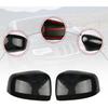 Sportuli Carbon Fiber Mirror Covers +Door Handle Covers Replacement For 2011- Jeep Grand Cherokee And Dodge Durango