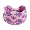 Bohemian Retro Print Yoga Headband: Wide African-Inspired Headscarf for Women