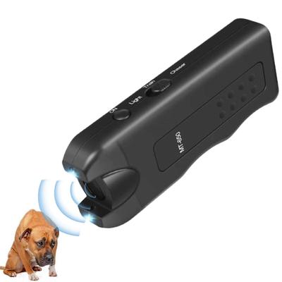 Ultraschall-Hundetrainer Anti-Bellen Haustiertrainingsgerät Mit LED-Taschenlampe Effektiver Handheld-Trainer Zum Stoppen von Bellen