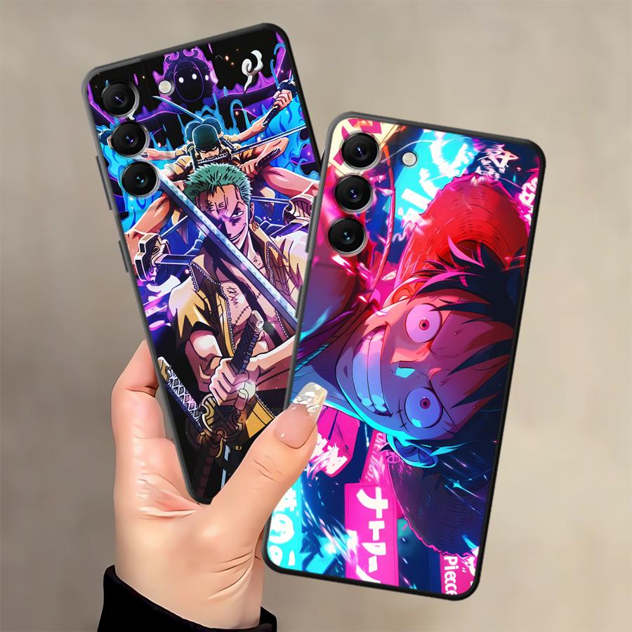 Ones Pieces Anime Phone Cover Case for Samsung Galaxy A07 A06 Note 20 Ultra 9 10 A01 A02 A30 A40 A10 A20 A50 A70 A05 A03 A04