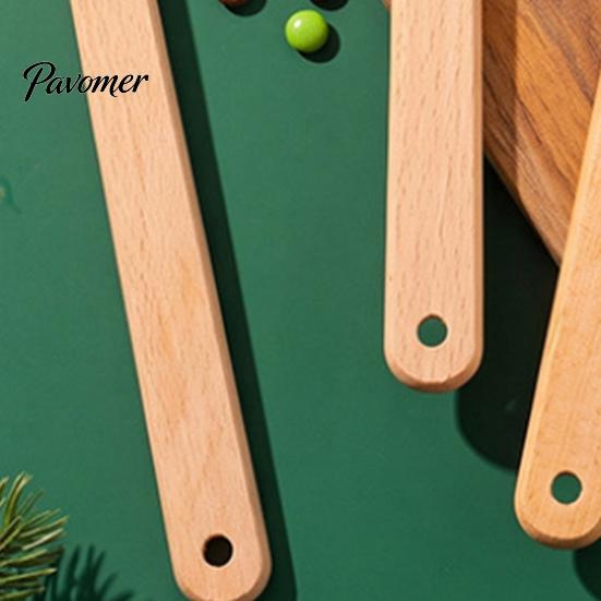 Decorative Holiday Baking Utensils Silicone Spatula with Wooden Handle, Christmas Tree/Snowman/Santa Claus/Elk Pattern for Decor, Heat Resistant