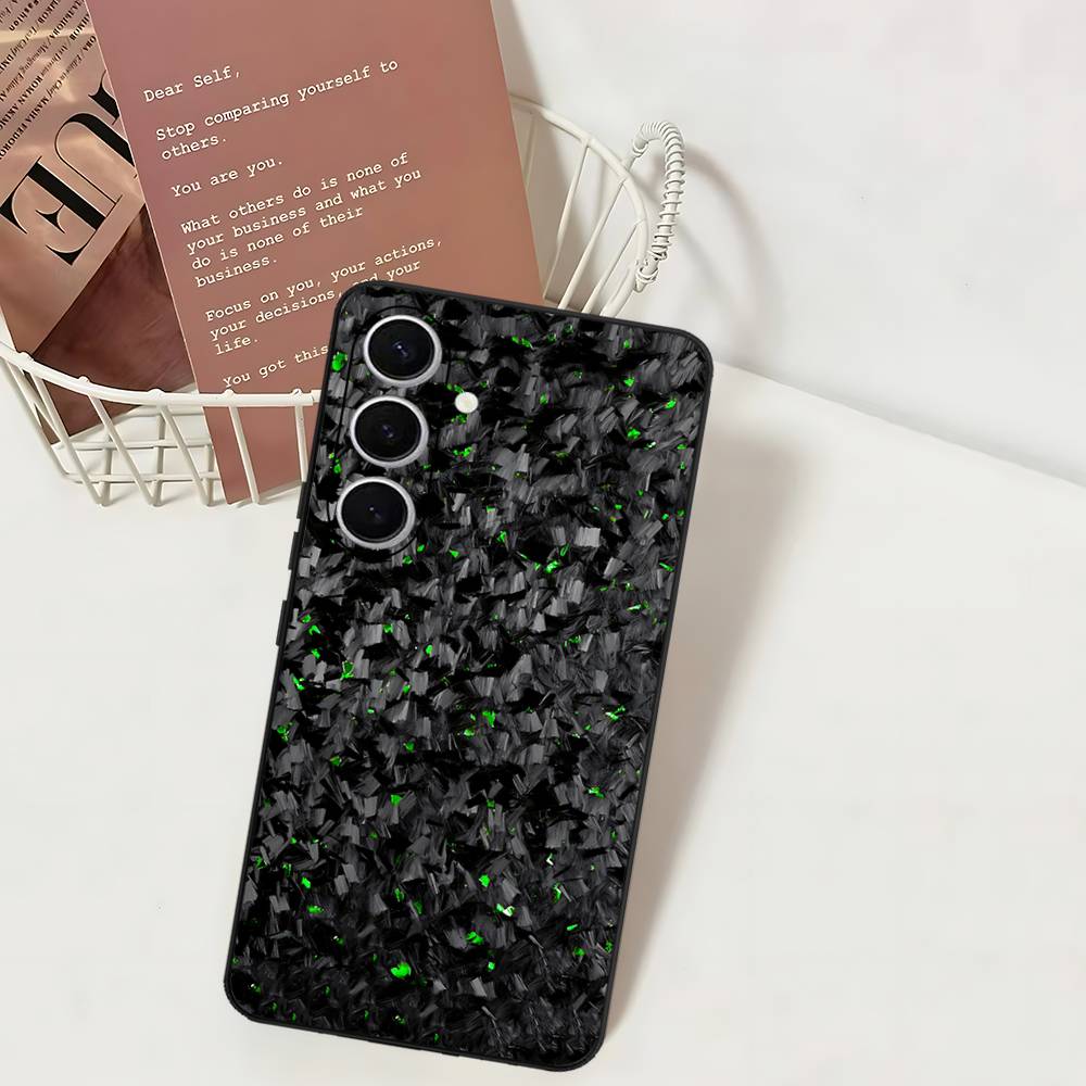 Forgeds Carbon Fundas Phone Case For Samsung S 24 Fe 25 Ultra Plus 20 Lite 21 30 22 23 24 22 Ultra 5G Fundas