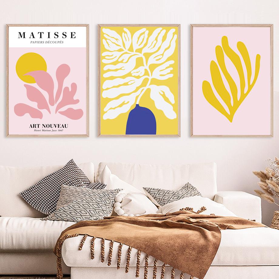 Matisse Flower Fruit Market Nordic Vintage Poster Wall Art Prints Canvas Painting Modern Gallery Decor Pictures For Living Room