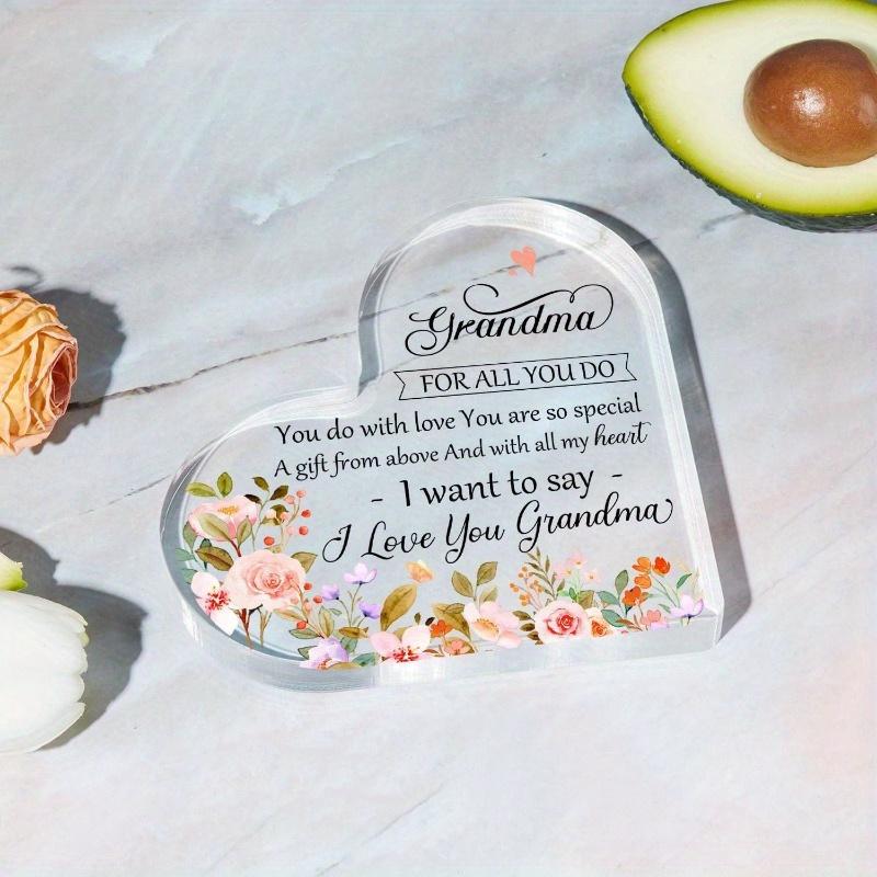 "You Are So Special" Grandmother Heart - Birthday & Christmas Gift from Grandchildren