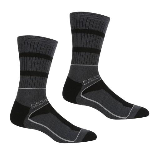 

Regatta Mens Samaris 3 Season Socks (Pack of 2) 6 UK-8 UK