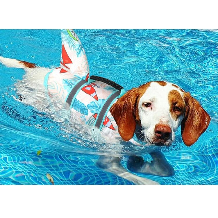 Dogs Pool Vests for Beach Pool Swimming & Boating Suit with Handle Costume Swimsuit with Handle