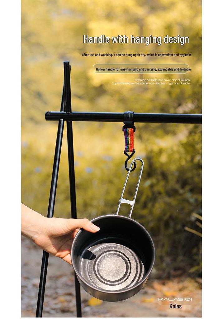 3-Piece Lightweight Outdoor Camping Cookware Set