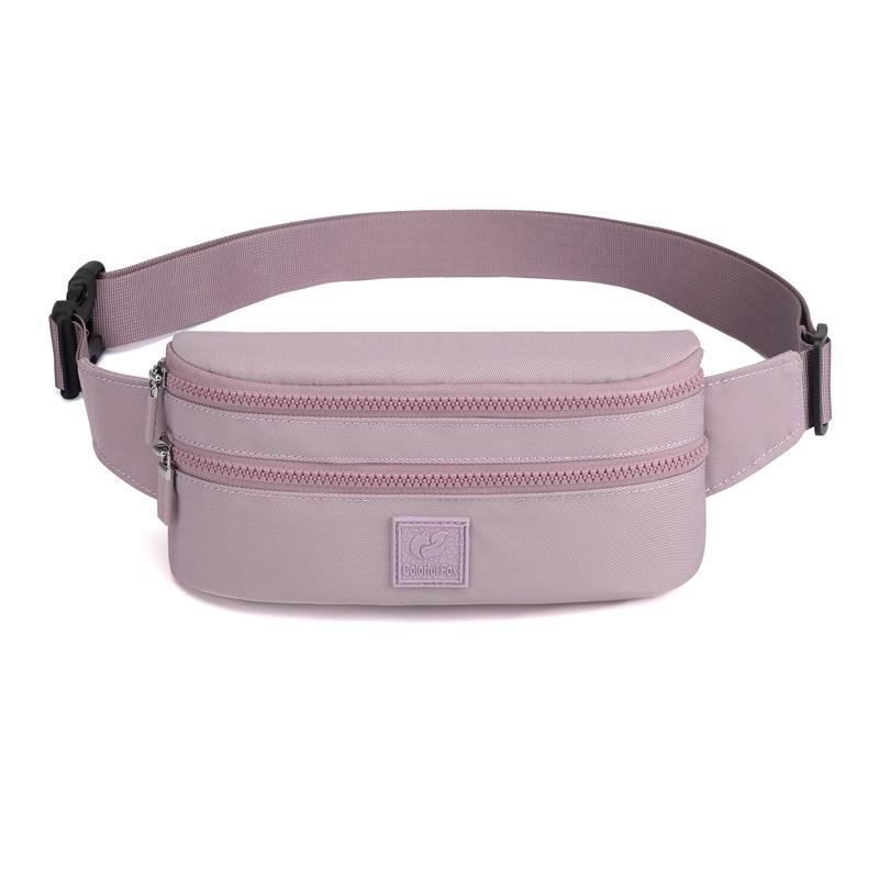 Fanny Pack, Women's Fashion Trend Breast Bag, Waterproof Nylon Messenger Bag, Outdoor Sports Mobile Phone Fanny Pack, Simple Satchel.