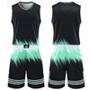 Mens Basketball Jersey Set Training Uniform Team Sport Shirt Sleeveless Vest Athletic Wear