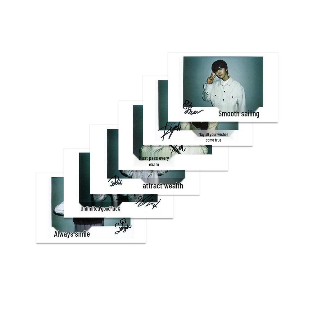 NCT WISH Garden Poppop Instant Photo & Special Card Set