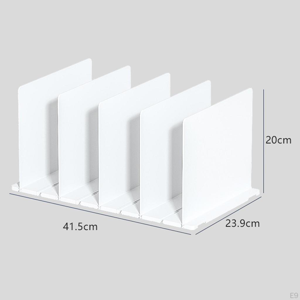 Cabinet Shelf Divider for Optimal Organization in Bookshelves