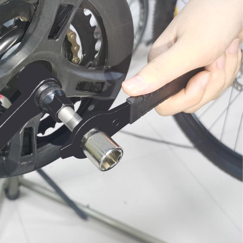 Bike Crank Puller Pedal Wrench Easy Bicycle Crank Arm Removal Tool for Square Professional Bicycle Repair Tool Kit