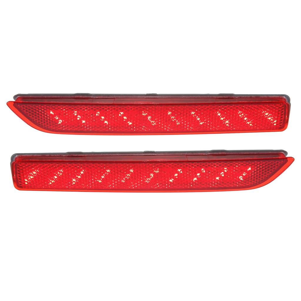 ABSOPRO LED Tail Fog and Turn Signal Lights for Nissan Sentra Plastic with Red Set of 2 Lights, Lights, (265608990B) (2020-2021), Lenses,