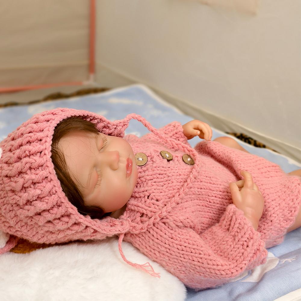 

Кукла-реборн Лулу! 3D-раскрашенная, очаровательная силиконовая виниловая кукла-реборн - Bebe Newborn, доступна как игрушка для девочки или мальчика Full vinyl body doll