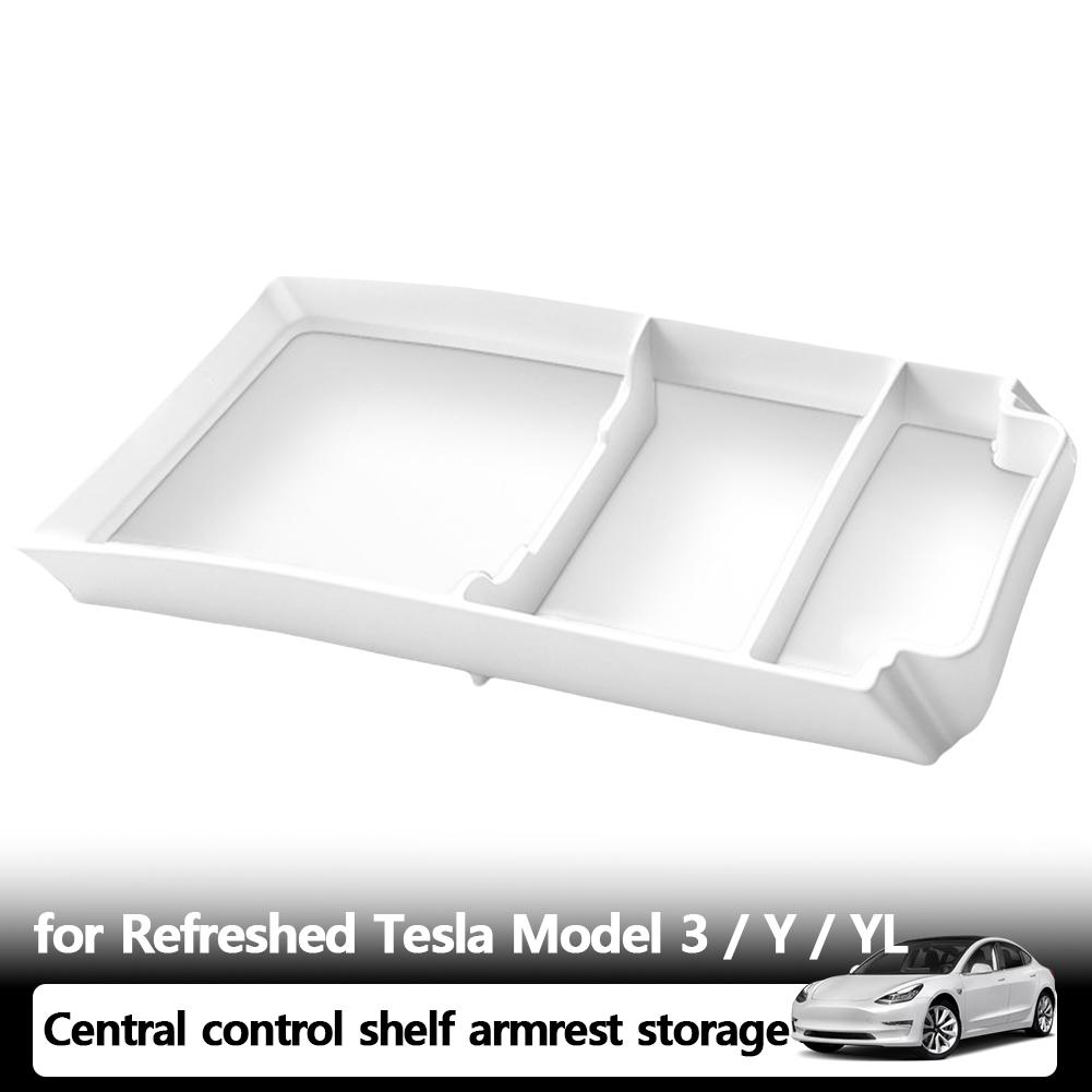 Updated Central Control Rack For Tesla Model 3/Y/YL Storage Box Armrest Box Storage Box Accessories