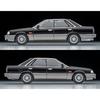 TOMYTEC Tomica Limited Vintage Neo 1/64 Scale LV-N282b Nissan Skyline 4-Door HT GTS Twin Cam 24V Black/Silver 1986 Model (Finished Product)