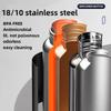 Portable Stainless Steel Vacuum Thermos Tea and Water Separation Smart Temperature Display One-Button Operation