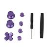 Game Controller Aluminum Alloy Buttons Thumb Stick Set Replacement Parts