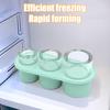 Ice Cube Tray Easy To Demould Silicone Ice Cube Mold with Lid Cylinder-Shaped Ice Tray for 30-40 Oz Tumbler