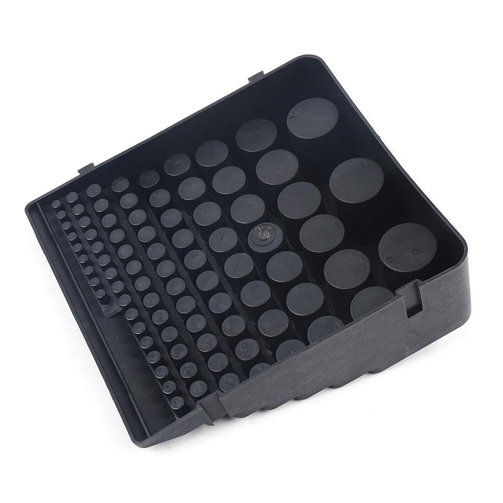 84 Hole Tool Storage Box Milling Cutter Polypropylene Milling Cutter Storage Box CNC Accessories Placement Rack Organizer