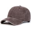 Unisex Light Washed Solid Color Baseball Caps Spring Autumn Outdoor Adjustable Casual Hats Dad Hat Sunscreen Hat