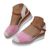 Strass Plateau Sandalen Für Damen Urlaub Slingback Pumps Keilabsatz Sandalen Für Damen Canvas Espadrille Sandalen Für Damen