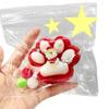 Simulation Weihnachten Katzenpfote Squishy Zappeln Spielzeug Süße Katzenpfote Silikon Langsam Rebound Dekompression Spielzeug Stress Release Vent Spielzeug