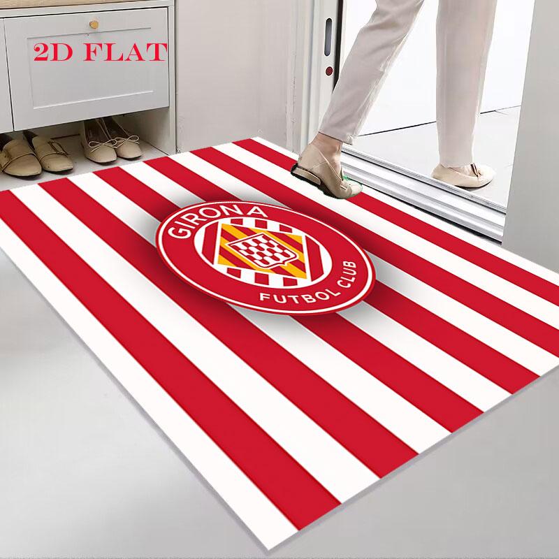 Girona FC Carpet Rug for Living Room Bedroom Home Sofa Decoration,Kids Play Nonslip Floor Mat