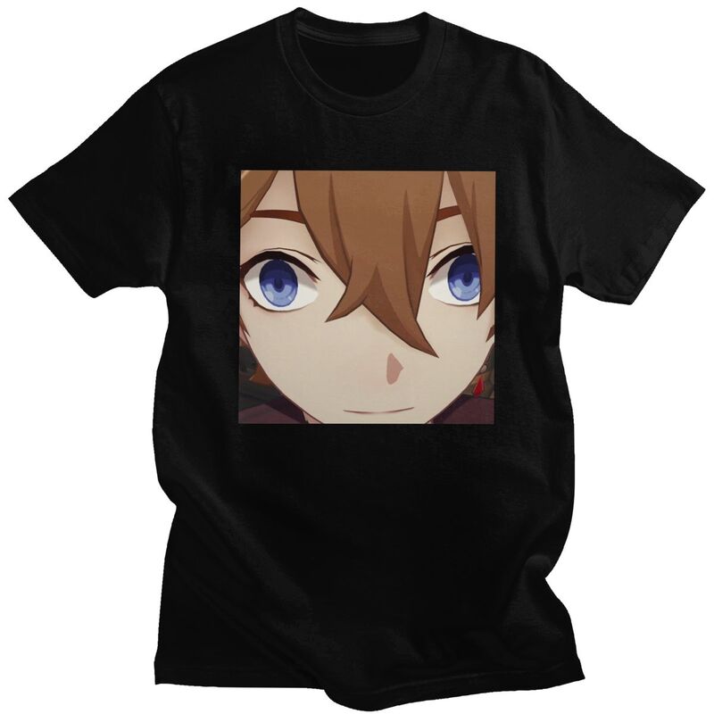 

Custom Tartaglia Childe Genshin Impact Tshirts for Men Short Sleeves Casual T-shirt Loose Fit Pure Cotton Tees Gift Idea - Me... 5XL