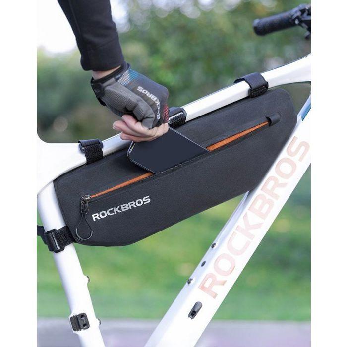 Panier velo - sacoche velo Rockbros - Rockbros-AS-043 - AS-043 Sac à vélo pour cadre 3l Noir