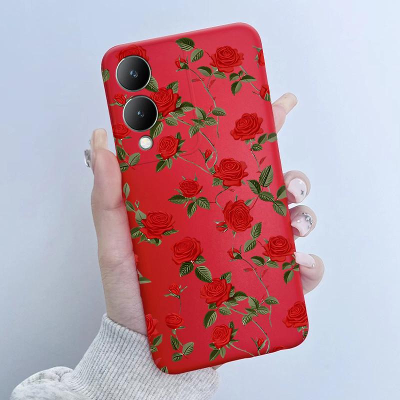 Cute Astronaut Panda Cartoon Phone Case For Vivo Y17s 2023 Casing TPU Slim Back Cover For Vivo Y17S 4G V2310 Soft Silicone Cases
