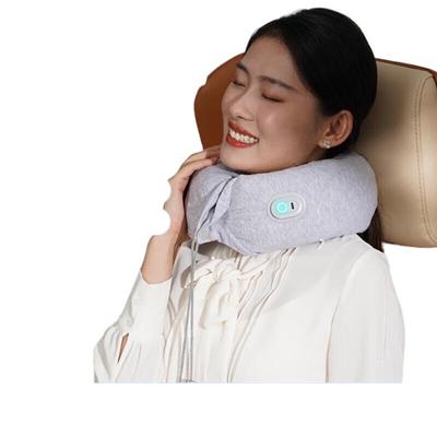 Hozheng Portable Memory Foam U-Shaped Neck Massager Pillow CN Plug (adapter Included)