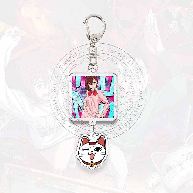 

DAN DA DAN Acrylic Keychain Ayase Momo Anime Cartoon Decorate Bag Accessories Key Ring Takakura Ken Pendant Shiratori Aira Gift 7cm