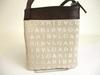 Authentic BVLGARI Logo Mania Beige Canvas Brown Leather Crossbody Bag Pouch #a888  Refurbished