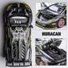 Lamborghini Huracan EVO Supercar Simulation Diecast & Toy Vehicles Sounds & Light Pull Back Car 1:32 Alloy Collection Model