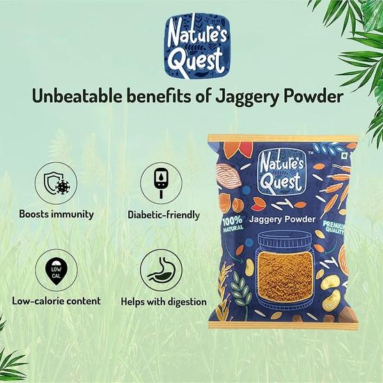 Nature's Quest Jaggery Powder - 450 Gms.