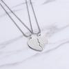 2Pcs Fashion Jewelry Best Friends Heart Letter Pendant Necklaces
