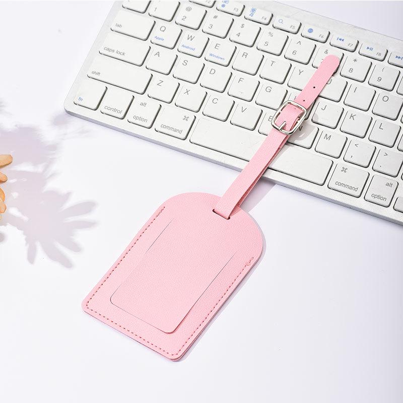 Trending Airplane Boarding Pass Travel Bag Tag – Creative Leather PU Design