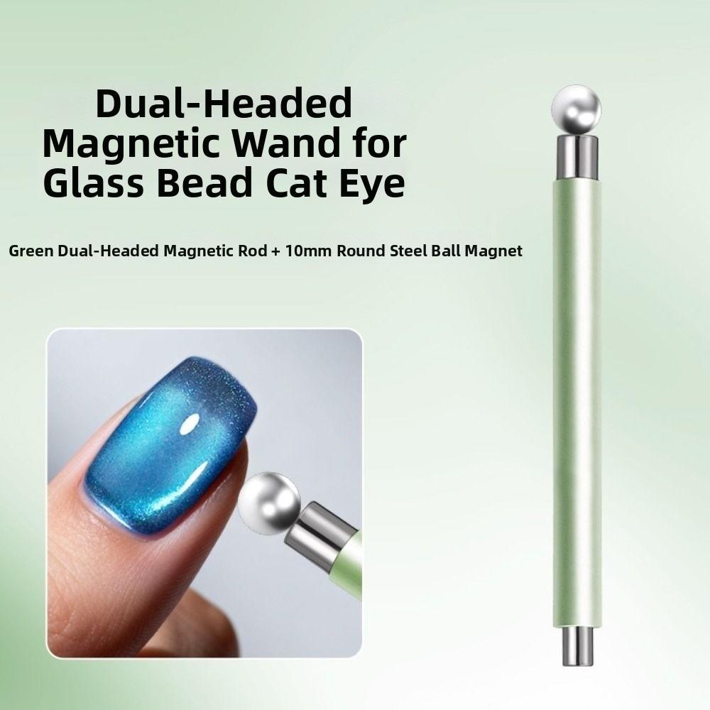 Dual-purpose Nail Magnetic Stick Double Headed Large Magnetic Pen for Manicure Magnetic Tools