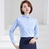 Tiluoman 60% Cotton Small Point Collar Long Sleeve Work Shirt